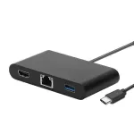 HDMI + RJ45 + USB3.0 + PD four in one cable adapter