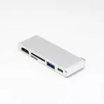 เครื่องอ่านการ์ด MacBook แท่นวาง usb3.1 ฮับ hdmi type-c ตัวแปลงห้าในหนึ่งเดียว