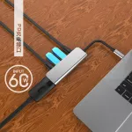 5in1 USB-C HUB HDMI60HZ+USB3.0*2+การชาร์จ PD+ USB C