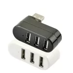 1pc Usb 2.0 -Port Hub 7-Character Rotating Hub -Port Multi-Function Ex Usb -Port Splitter For R