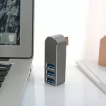 Hi Speed Anum Loy Mini 3 Port Usb 3.0 Hub Rotate Usb Splitter Adapter For Pc Lap 3 Port Usb Hub