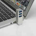 Hi Speed ​​Anum Loy Mini 3 Port USB 3.0 HUB ROTATE USB Splitter Adapter for PC LAP 3 Port USB HUB