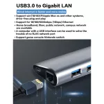 Usb C Hub Usb C Type C To Rj45 Ethernet Networ Usb 3.0 5a Adapter Thunderbolt 3 For Macbo Pro Samng S8 S9