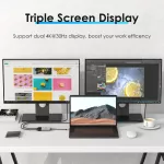 Wav Type C To 4 Hdmi-Adapter Ultra Hd Hdmi-Display For Macbo Samng S10 Mate P20 Pro Usb-C Hdmi Cable