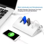 Usb 3.0 Hub Usb Hub 3.0 Multi Usb Splitter 3 Hab Use Power Adapter 4/7 Port 2.0 Usb3 Hub For Pc Macbo R Accessories