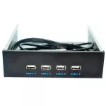 En-Labs 2 Port Usb 3.0 4/7 Port Usb 2.0 Usb 3.0 Hubs 5.25" Front Panel Pc Case Intern Cd-Rom Mounting Usb 10pin/20pin Splitter