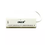 OKER Card Reader USB 2.0  ตัวอ่านการ์ด C-09 White