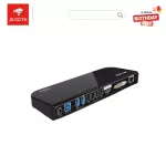 WAVLINK DULK 2K USB 3.0 Universal Docking Station supports DVI/HDMI/VGA. There are 6 ports connected both computers and notebooks. With 3 years warranty
