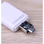 3in1 i Flash Device USB OTG Micro USB SD SDHC TF Card Reader for iPhone 11 Pro X XS MAX XR 6 7 8 plus 12 For ipad Android Phone