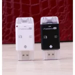3in1 i Flash Device USB OTG Micro USB SD SDHC TF Card Reader for iPhone 11 Pro X XS MAX XR 6 7 8 plus 12 For ipad Android Phone