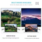 Wocsic Type C USB C Hub USB เพื่อ Gigabit Ethernet Rj45 Lan HDMI USB อะแดปเตอร์สำหรับ Macbook Pro สายฟ้า 3 USB-C ชาร์จพอร์ต p18