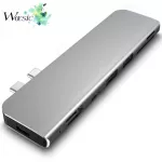 WOCSIC USB 3.1 Type-C Hub for HDMI Adapter 4 thousand USB C Hub and Hub 3.0 TF SD PD Slots for MacBook Pro / Air 2018/2019