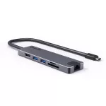 Wavlink UHP3409 USB – C 4K Mini Docking Station with Power Delivery and Gigabit Ethernet Port