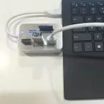 เครื่องอ่านการ์ดมัลติฟังก์ชั่น USB3.0 ฮับ Type-c USB3.0 splitter หนึ่งสำหรับสาม