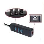 การ์ดเครือข่าย Gigabit แบบมีสาย USB3.0 + ตัวแยกฮับ 3.0 TYPEC3.1 เป็นพอร์ตเครือข่าย RJ45 ตัวแปลงไดรฟ์ฟรี free