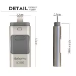 3.0 ดิสก์ u ความเร็วสูง 32g 64g Android Pingguo หน่วยความจำภายนอก 8g 16g 128g USB แฟลชไดรฟ์มือถือ mobile