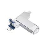 เหมาะสำหรับโทรศัพท์มือถือ Huawei หมุนดิสก์ U type-c คอมพิวเตอร์ Android สามวัตถุประสงค์ USB3.0 การส่งผ่านความเร็วสูง 128GB