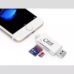tf/sd dual card เครื่องอ่านการ์ดมัลติฟังก์ชั่นสำหรับคอมพิวเตอร์ Apple Android สามในหนึ่งเดียวเครื่องอ่านการ์ด usb3.0