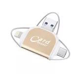 คอมพิวเตอร์โทรศัพท์มือถือ Apple OTG Android Type-C แบบ dual-use multi-function SD ความเร็วสูง 3.0 universal TF เครื่องอ่านการ์ดสากล