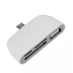 เครื่องอ่านการ์ด Micro USB แท่นวาง USB2.0 OTG TF  SD เครื่องอ่านการ์ด otg micro หญิงชาร์จ