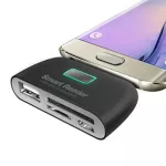 เครื่องอ่านการ์ด Micro USB แท่นวาง USB2.0 OTG TF  SD เครื่องอ่านการ์ด otg micro หญิงชาร์จ