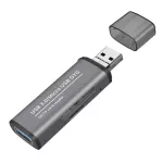 USB3.0 เครื่องอ่านการ์ด OTG ความเร็วสูง Micro USB โทรศัพท์ Android SD/TF อลูมิเนียมอัลลอยด์มัลติฟังก์ชั่นคอมพิวเตอร์ดิสก์ U