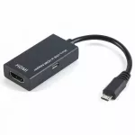 สาย micro usb เป็น hdmi เป็น vga โทรศัพท์ Android เป็น hdmi เคเบิลทีวีความละเอียดสูง