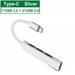 USB C Hub 3.0 Type C 3.1 4 Port Multi Splitter Adapter for Macbo Pro 13 15 Air Pro PC R Accessories