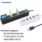 Usb Hub 2.0 Multi Usb 2.0 Hub Usb Splitter Hi Speed 3 6 Ports 2.0 Hab Tf Sd Usb Card Reader Usb Ex For Pc Lap