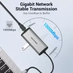 Usb C Hub Type C To Usb 3.0 Doc Station Usb C Hdmi Rj45 4 For Macbo Pro Air Accessories Type C 3.1 Splitter Usb Hub