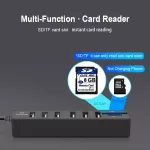Mini Usb Hub 2.0 Multi Usb 2.0 Hub Usb Splitter 3 Port Hub With Tf Sd Card Reader 6 Port 2.0 Hab Adapter For Pc Accessories