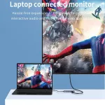 Tiric Usb C Hub Type C Doc To Multi Usb 3.0/2.0 Hub/splitter Sd Rj45 Lan 4 Hdmi Pat Adapter For Macbo