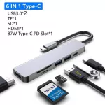 USB C Hub Type C to Multi USB 3.0 HDMI Adapter Doc for Macbo Pro Mate 30 USB-C Splitter Port Type C Hub