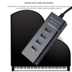 Hot 4 Ports Hi Speed Hubs Hi-Speed 4 Port Usb 3.0 Multi Hub Splitter Expansion For Des Pc Lap Adapter Usb Hub