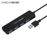 Sis Usb Hub 3.0 Multi Usb 3.0 Hub With Power Adapter 4 Port Usb Splitter Hub Usb 3 0 For Pc R Accessories Adapter30