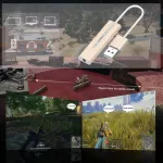 2 In 1 Extern Sound Card Usb To 3.5mm Jac 7.1 Channel Audio Set Phone Adapter For R Games Accessories