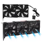 Vers Vga Cor Du 80mm Graphics Card Heatsin Fans Gpu Radiator J0pb