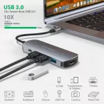 Dodocool 7 In 1 Usb C Hub 4 Hdmi-Pat Adapter Usb C To Usb 3.0 Doc For Macbo Pro Usb-C Type C 3.1 Splitter Usb-C Hub
