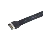 35cm Usb 3.1 Front Panel Er Type-E Me To Type C Fe Extension Wire Cable Adapter With Panel Mount Screw