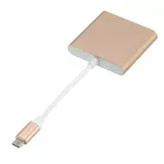 Usb C Hub To Hdmi Adapter For Macbo Pro/air 3-In-1 Hub Usb Type C Hub To Hdmi 4 Usb 3.0 Port Usb-C Power Deer