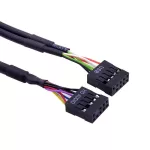 20pin 4 Port Usb 2.0 Usb 3.0 Hub Front Floy Panel Hd Audio 3.5mm Earphone Jac Mic Interf For Des 3.5 Inch Floy Bay