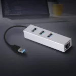 Ofc Usb C Hub 3.0 To Rj45 Gigabit Ethernet Adapter 1000mbps Usb Type C Hub With Lan Networ Splitter For Lap R Mac