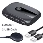 2 Ports Usb Switch With Ex Usb 2.0 3.0 X4 Eyboard Mouse Printer U Dis For 2 Pcs R Lap Usb Box