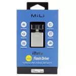 MiLi iData Pro HI-D92 Smart Flash Drive 16 GB อุปกรณ์สำรองข้อมูลสำหรับ iPhone, iPad,Android,Mac และ PC เล็กจิ๋ว พกพาสะดวก สารพัดประโยชน์