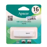 Apacer แฟลชไดร์ฟ 16GB AH336 White