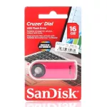Sandisk Flash drive 16GB Cruzer DialsDCZ57 Pink