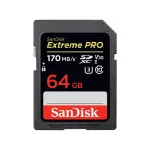 SanDisk 64GB Extreme PRO SDXC UHS-I Card SDSDXXY_064G_GN4IN