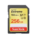 SanDisk Extreme 256GB SDXC C10 UHS-I Card V30 150/70 MB/s SDSDXV5_256G_GNCIN