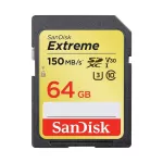 SD Card 64GB SanDisk Extreme Class 10 90MB/s. SDSDXV6_064G_GNCIN