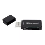 Card Reader External, Packing Card, Transcend USB 3.0 TS-RDF5K BLACK
